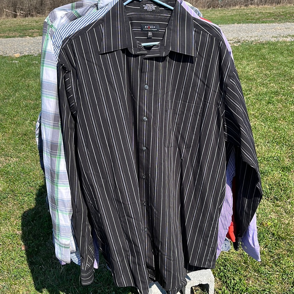 Mens Axcess button up